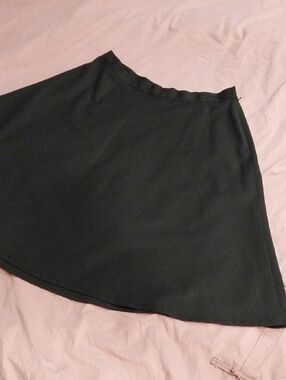 Ralph Lauren Black Circle Skirt with Smooth Waistband